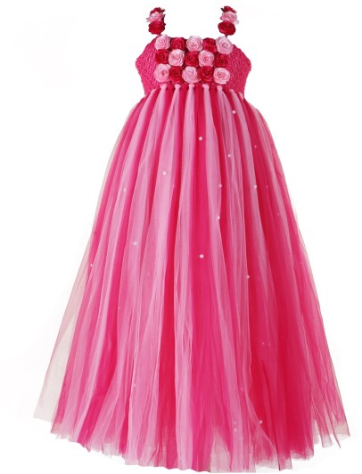 Pink Chick Girls Maxi Full Length Party ...